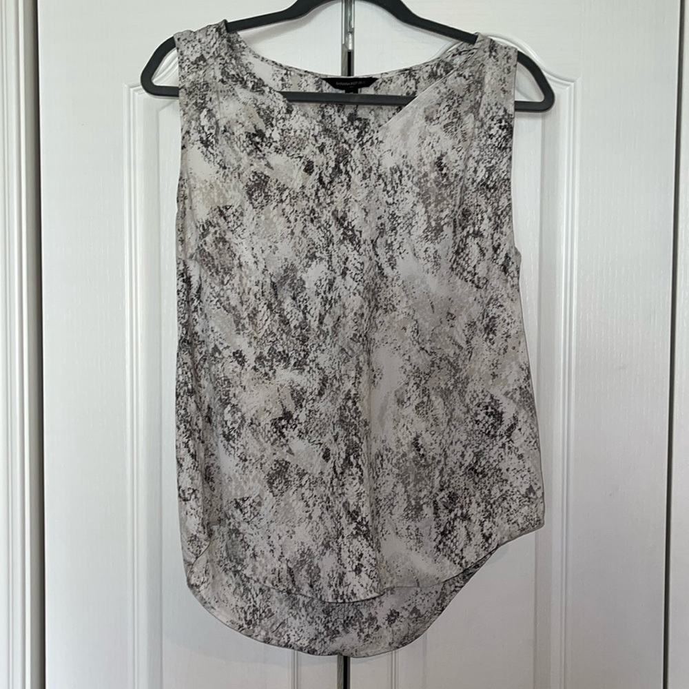 Banana Republic Snake Print Shell Tank Size M